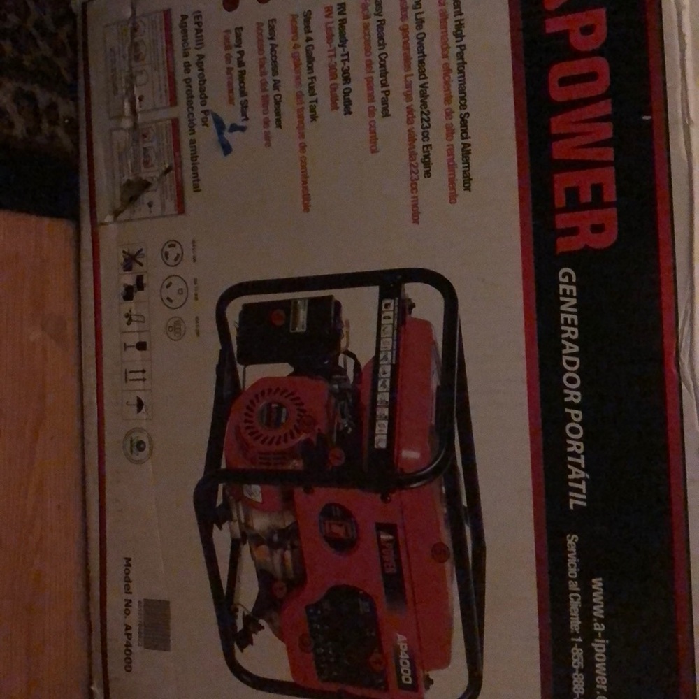 Ipower Generator Brand New
